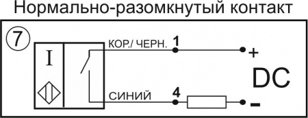 Датчик бесконтактный индуктивный SI09-NO-DC-PG-BT(L63)